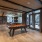 a room with tables and chairs